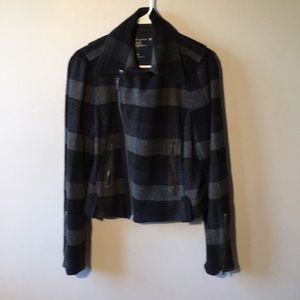 Plaid motojacket